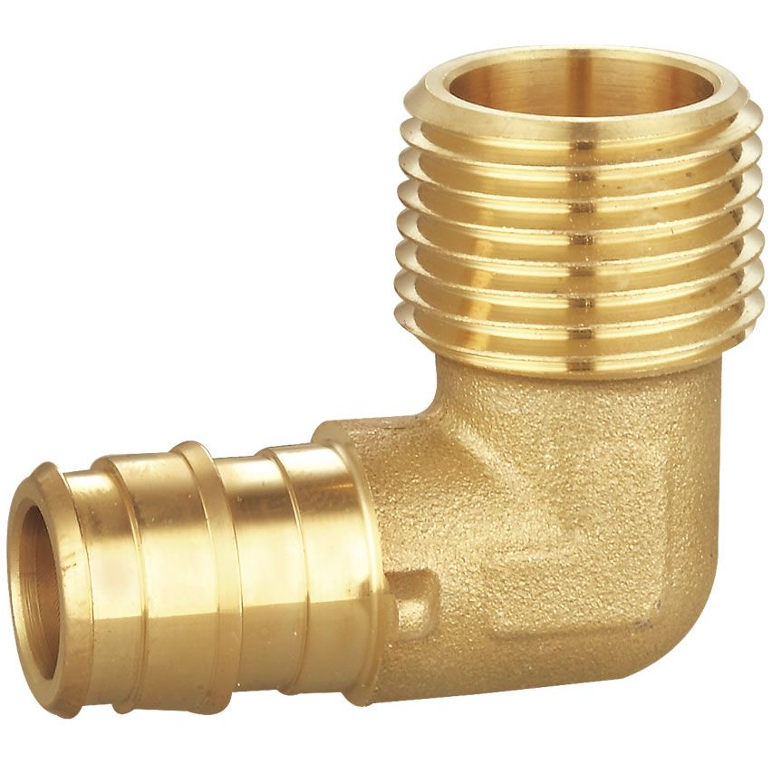 Sioux Chief 1/4 inch x 1/4 inch Lead-Free Brass 90-Degree FPT x FPT Elbow