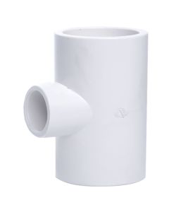 1-1/2 x 3/4 in. SCH40 PVC Reducing Tee 3-Way Pipe Fitting NSF SCH40 ASTM D2466 1.5" x 0.75" T