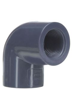 1-1/2 in. Schedule 80 PVC 90-Degree Female-Threaded Elbow, Sch-80 Pipe Fitting (Socket x Threaded)