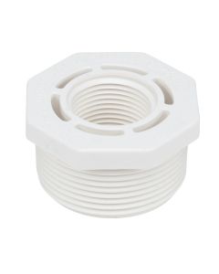 1-1/2 x 1 in. Schedule-40 PVC Bushing/Reducer MIP x FIP Pipe Fitting NSF SCH40 ASTM D2466 1.5" Male to 1" Female End