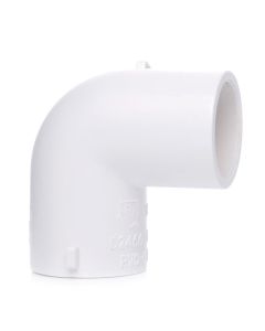 3 in. Schedule 40 PVC 90-Degree Elbow Pipe Fitting NSF SCH40 ASTM D2466 3" Socket