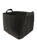 247Garden 20-Gallon Square Aeration Fabric Pot Planting Grow Bag w/Handles Black 18 x 18 x 14.5