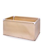 247Garden 2X3 PVC Frame Fabric Grow Bed/Raised Vegetable Flower Garden Bag (45-Gallon Tan)