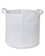 247Garden 5-Gallon Aeration Fabric Pot/Planting Grow Bag w/Handles (White 10H x 12D)