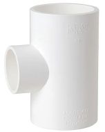 1-1/2 x 1-1/4 in. SCH40 PVC Reducing Tee 3-Way Pipe Fitting NSF SCH40 ASTM D2466 1.5" x 1.25" T