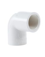 1/2 in. Schedule 40 PVC 90-Degree Female-Threaded Elbow NSF Pipe Fitting Socket x FPT SCH40 ASTM D2466