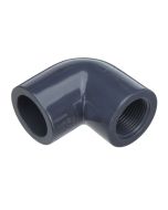 3/4 in. Schedule 80 PVC 90-Degree Female-Thread Elbow Fitting NSF ASTM D2467 (Socket x Threaded)